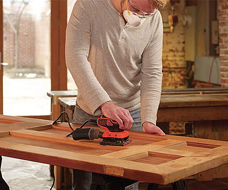 Виброшлифмашина BLACK&DECKER KA450