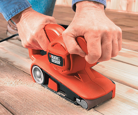 Ленточная шлифмашина BLACK&DECKER KA86